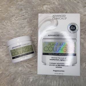 Advanced Clinicals Plant Based Collagen Moisturizer
